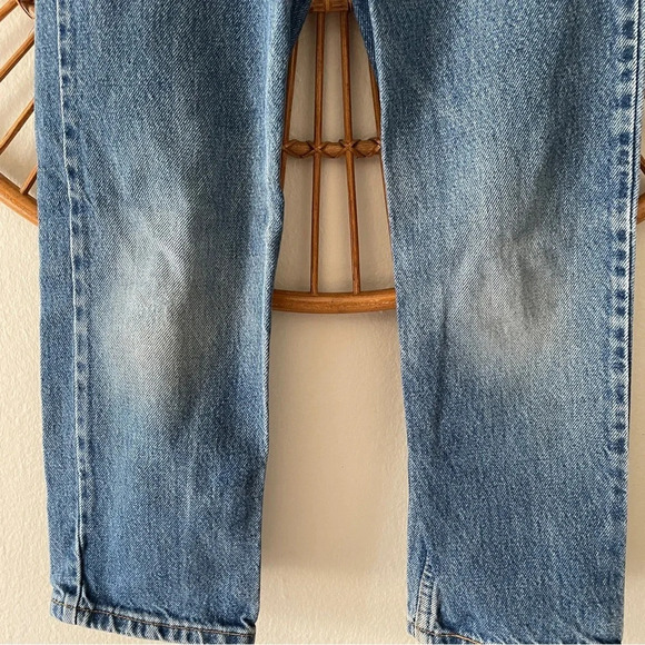 Levi’s 550 relaxed fit vintage jeans Sz 7 denim loose y2k cotton kids boy girl - Picture 11 of 13